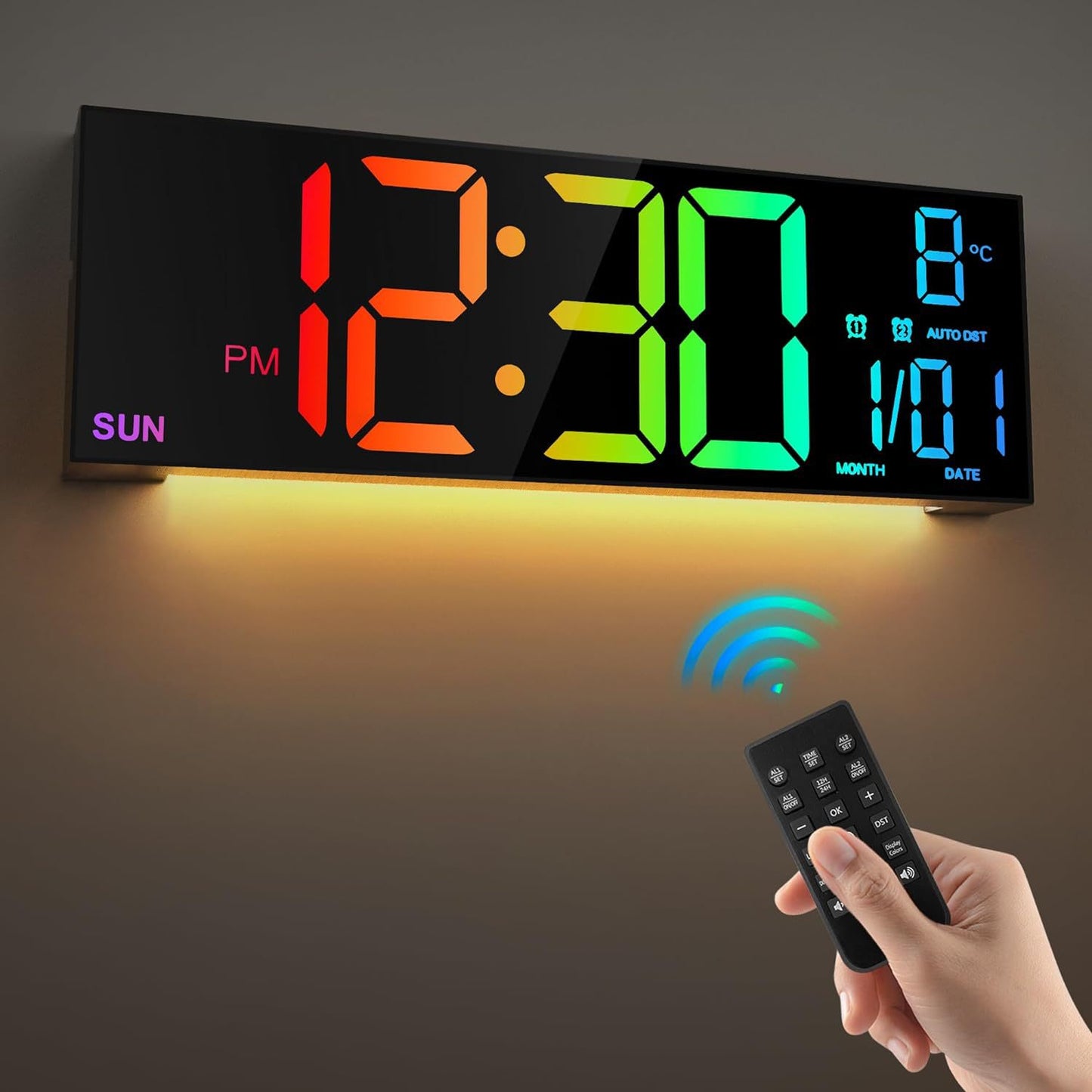 Digital Wall Clock