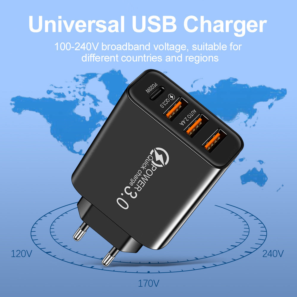 USB Triple Charger