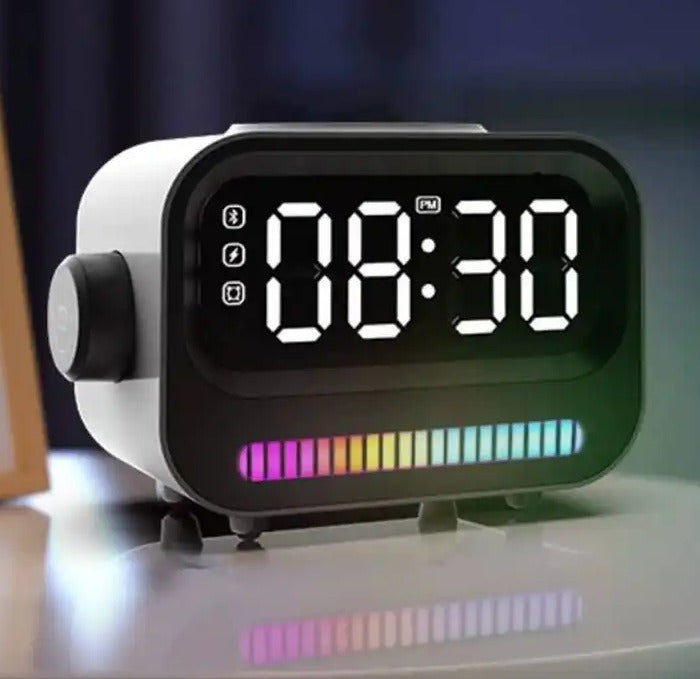 Alarm Clock With Wireless Charger