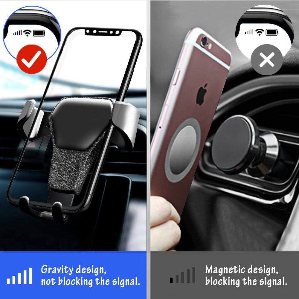 Car Phone Holder With Air Vent Clip