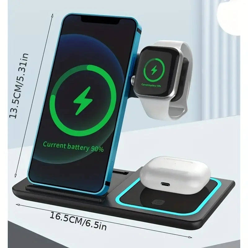 3 In 1 Wireless Charger For iPhone