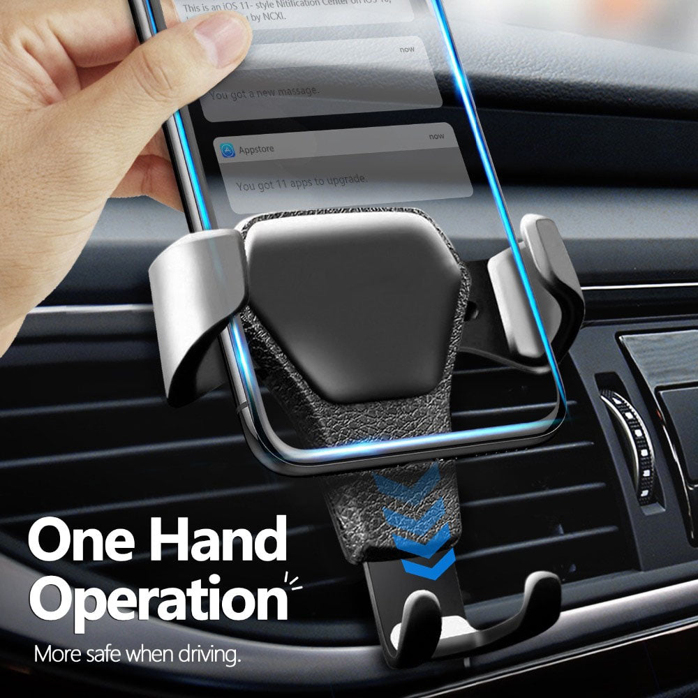 Car Phone Holder With Air Vent Clip