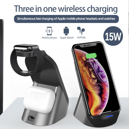 3-In-1 Wireless Charger For iPhone