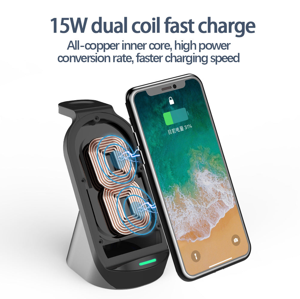 3-In-1 Wireless Charger For iPhone