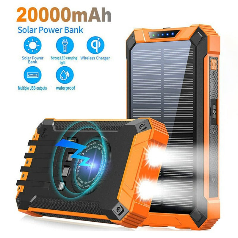 Solar Powered Power Bank