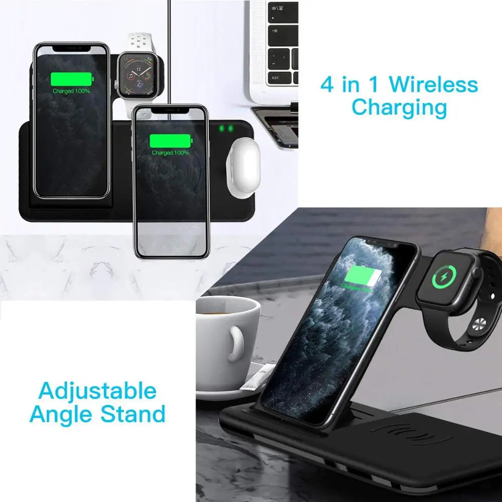 3 in 1 Wireless Charger For iPhone